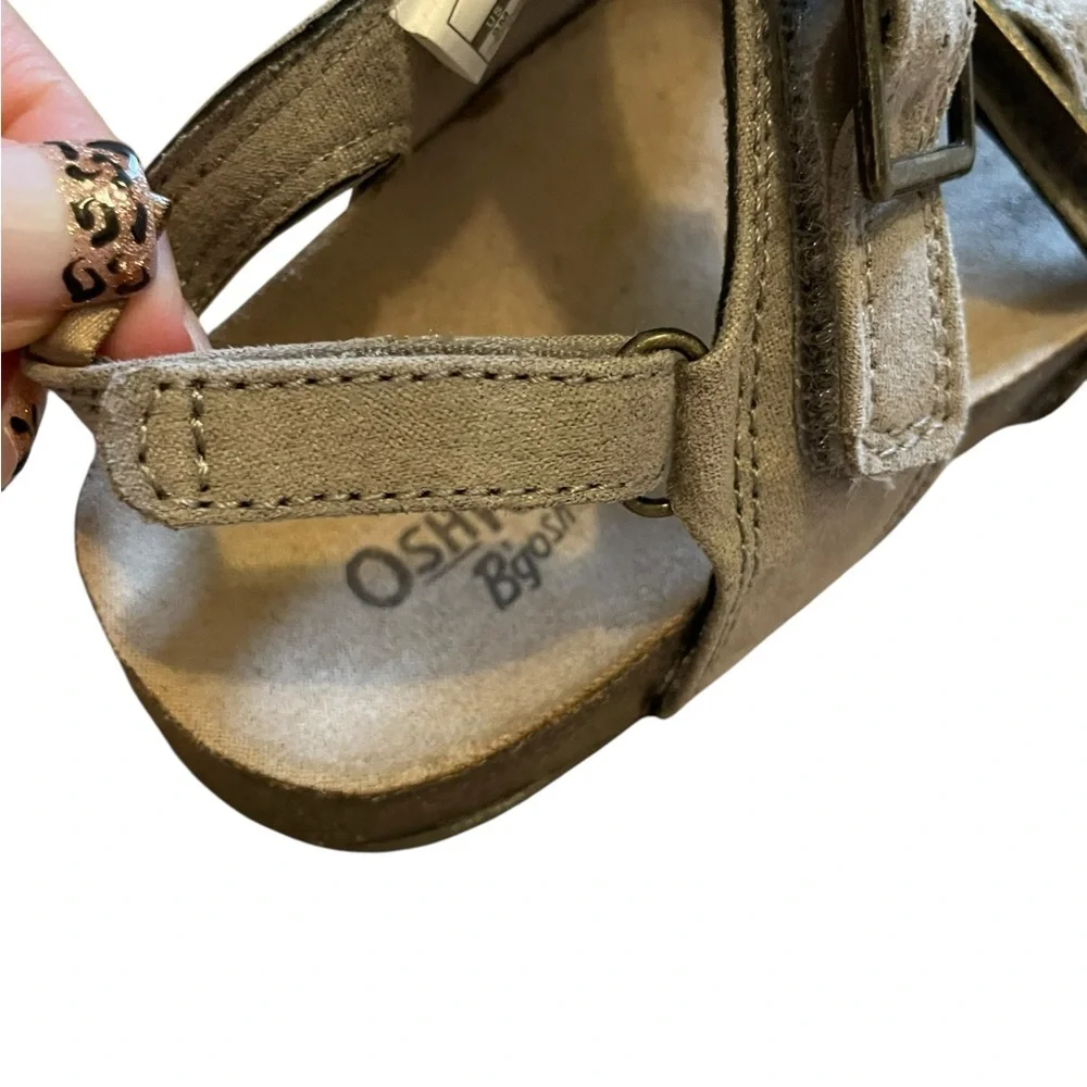 OSHKOSH B’GOSH Bruno Triple Strap Casual Sandal Unisex Toddler Size 9